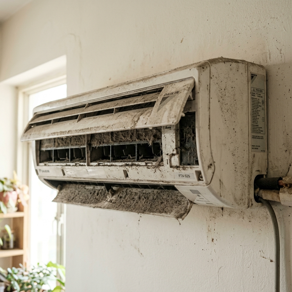 Dirty AC - Before